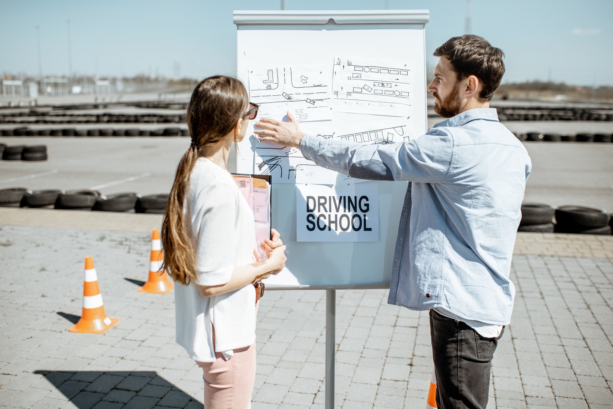 Driving test vic road